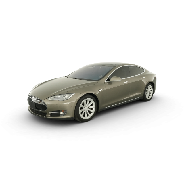 2016 Tesla Model S P90DL in Beige — Carvana stock image