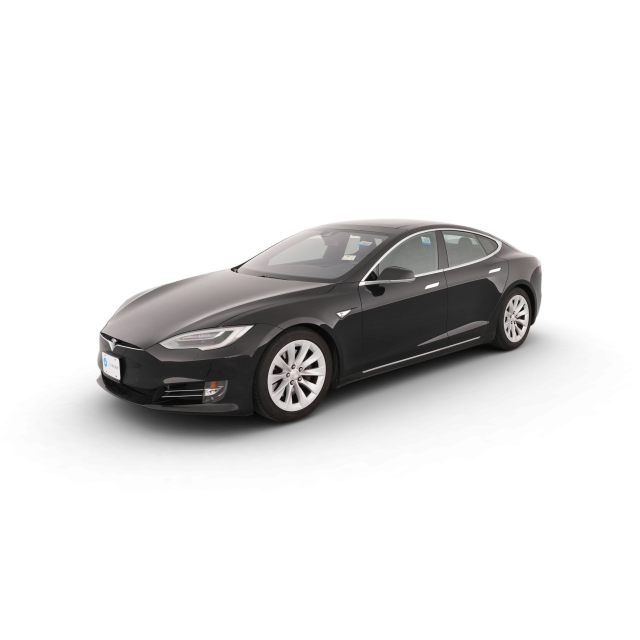 2016 Tesla Model S 75D in Black — Carvana stock image