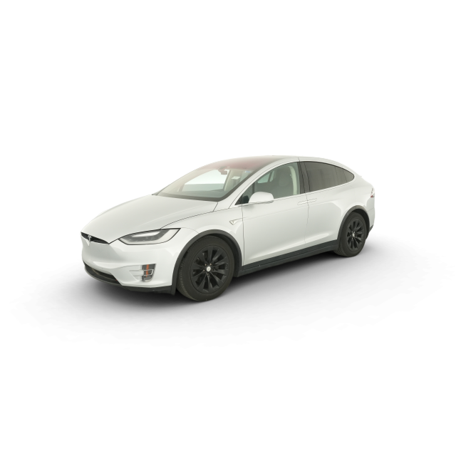 2016 Tesla Model X 75D in Silver — Carvana stock image