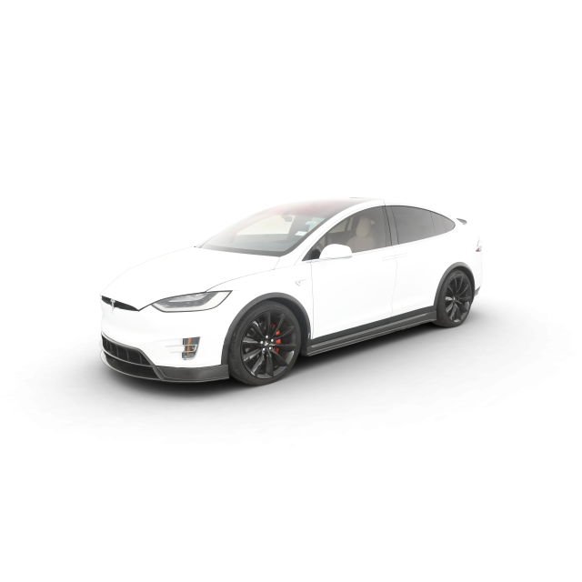 2016 Tesla Model X 75D in Beige — Carvana stock image