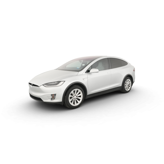 2016 Tesla Model X 75D in Titanium Metallic — Carvana stock image