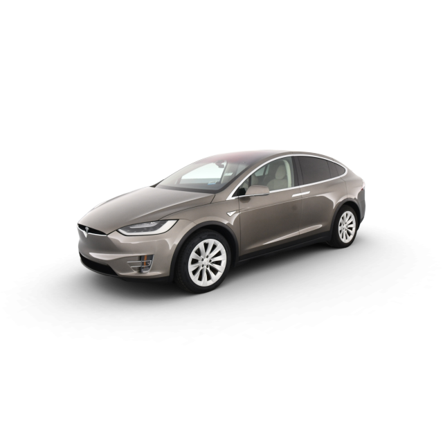 2016 Tesla Model X 90D in Beige — Carvana stock image