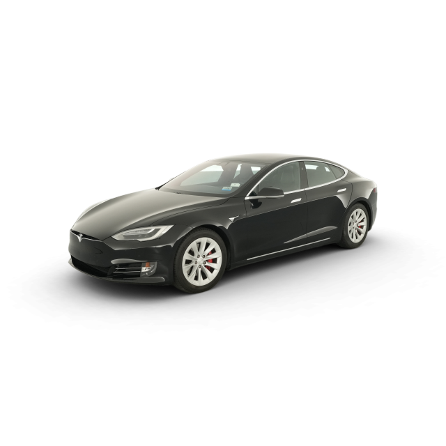 2018 Tesla Model S 100D Ludicrous Performance in Pearl White Multi-coat — Carvana stock image