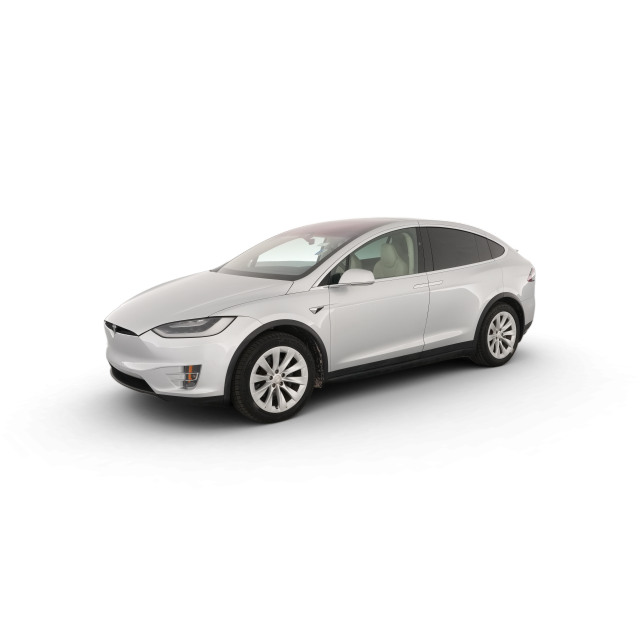 2018 Tesla Model X 75D in Silver — Carvana stock image