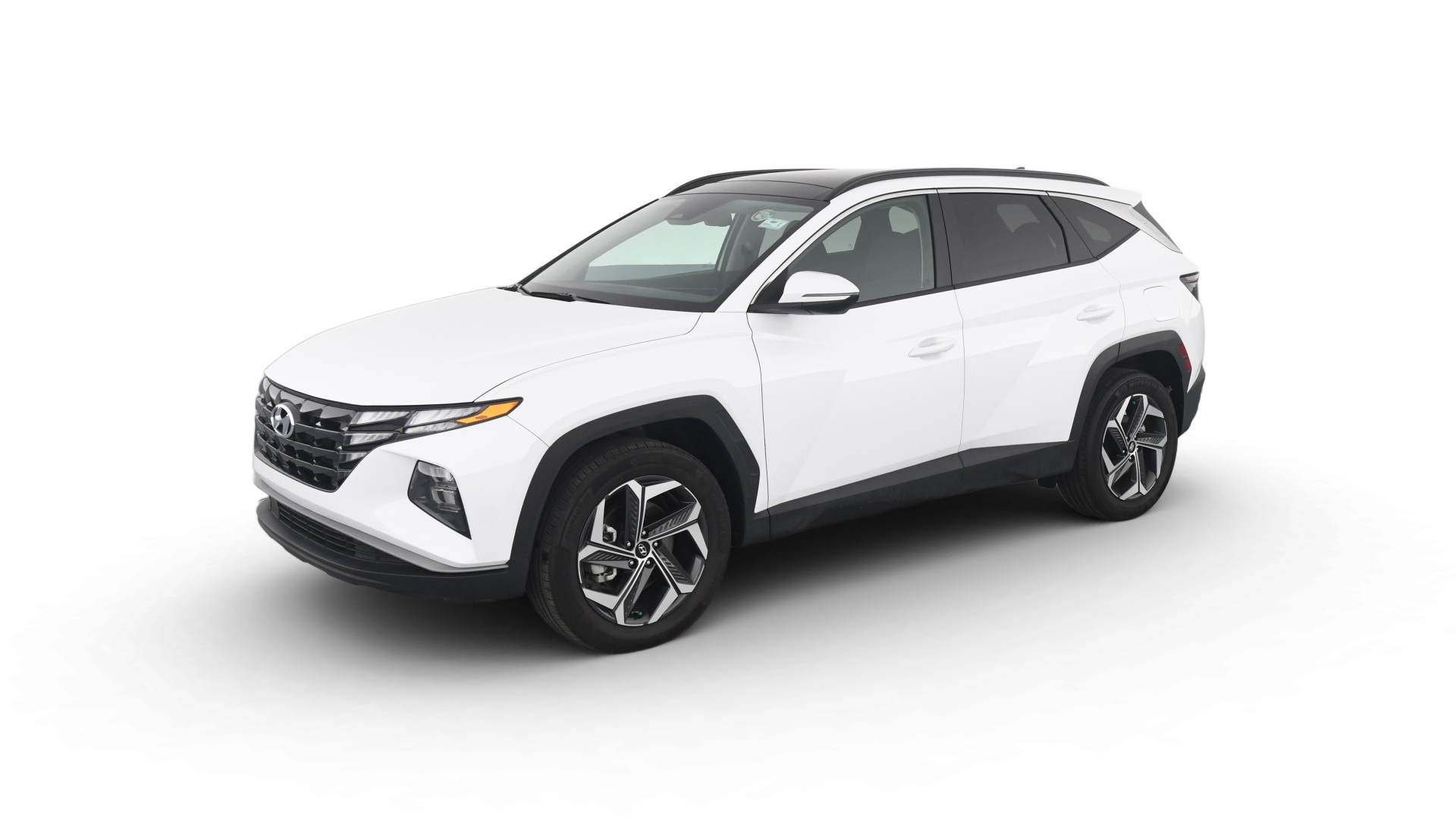 Hyundai Tucson Hybrid model image.