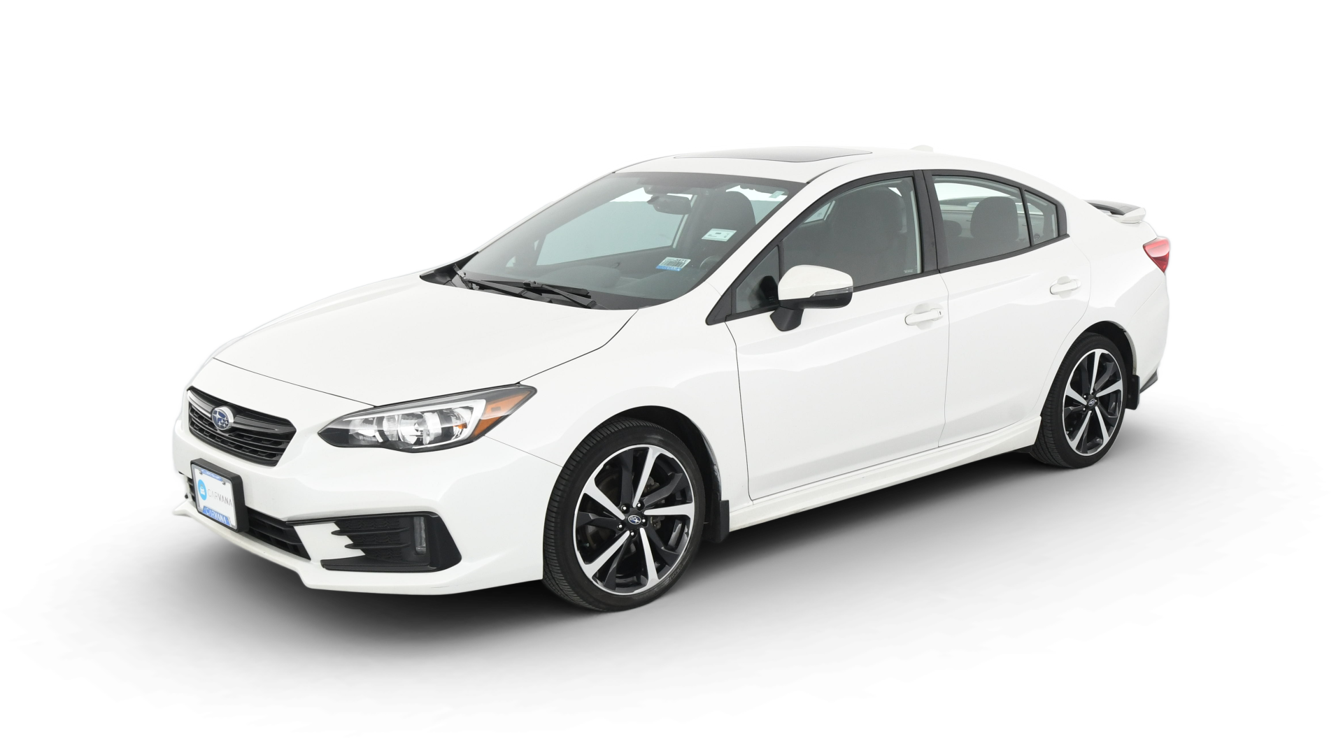 subaru impreza white 2022