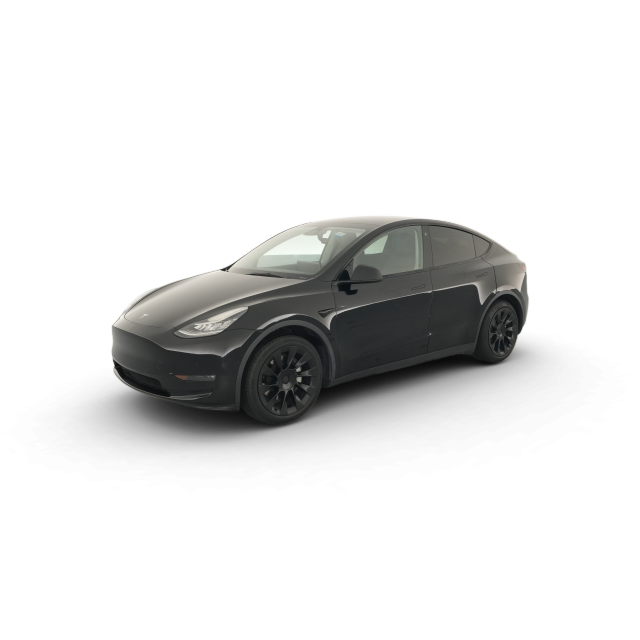 2022 Tesla Model Y Long Range All-Wheel Drive in Pearl White — Carvana stock image